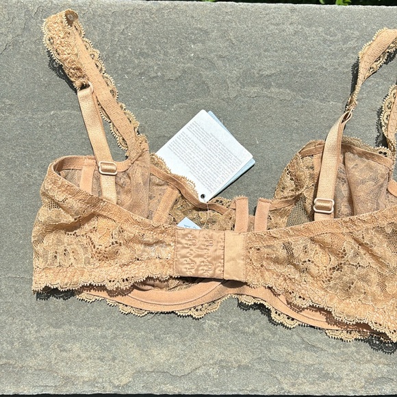 New NWT La Perla Villa Toscana Nude Lace Bra Romantica - Picture 3 of 7